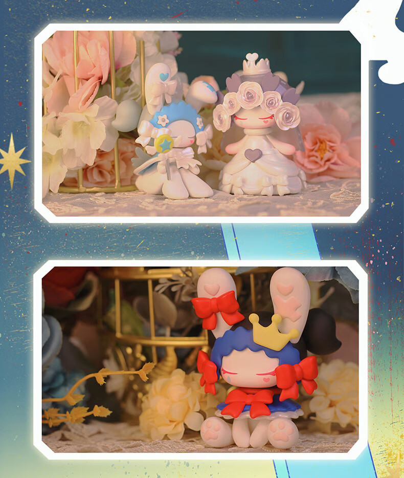 alice爱丽丝童话盲盒手办摆件可爱电脑桌面手办办公室书桌装饰品送