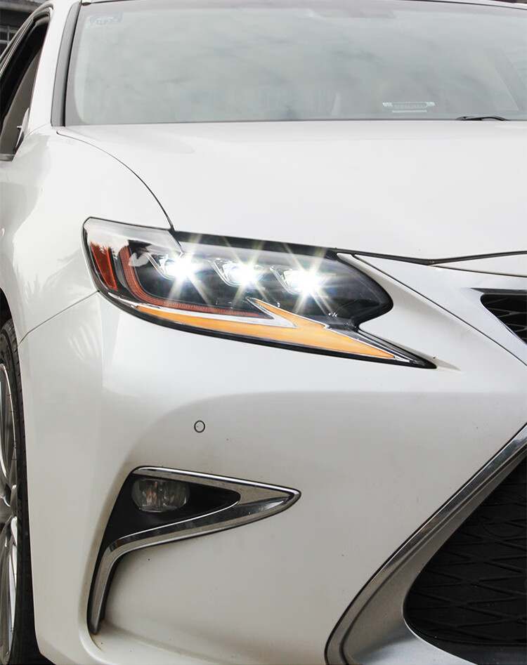 适用于雷克萨斯es大灯总成1314款1517款改装三眼led矩阵式大灯es200