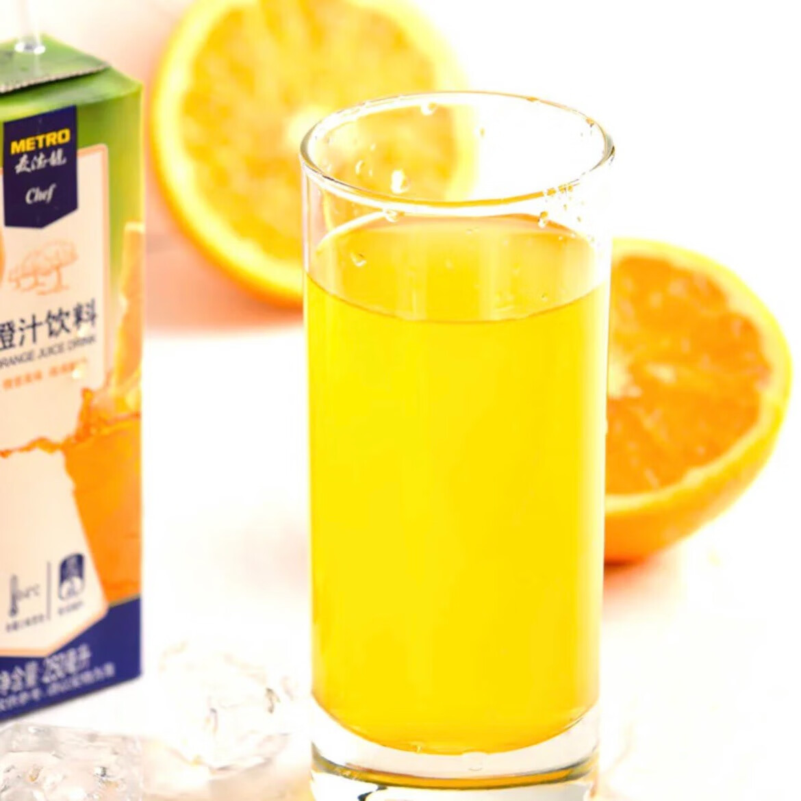麦德龙metro chef橙汁250ml*24瓶饮料果汁 250ml*6瓶【图片 价格 品牌