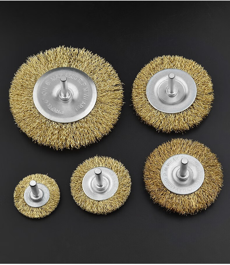 保联钢丝轮电动角磨机钢丝刷圆形打磨头除锈神器金属不锈钢除锈抛光轮