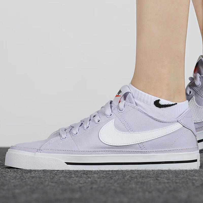 耐克nikecourtlegacy女子低帮轻便开拓者运动帆布鞋cz029410136