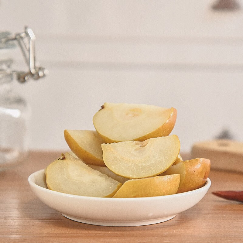 泡沙梨酸野泡梨水果广西玉林特产城隍酸料 发记甜酸沙梨480g*3瓶装