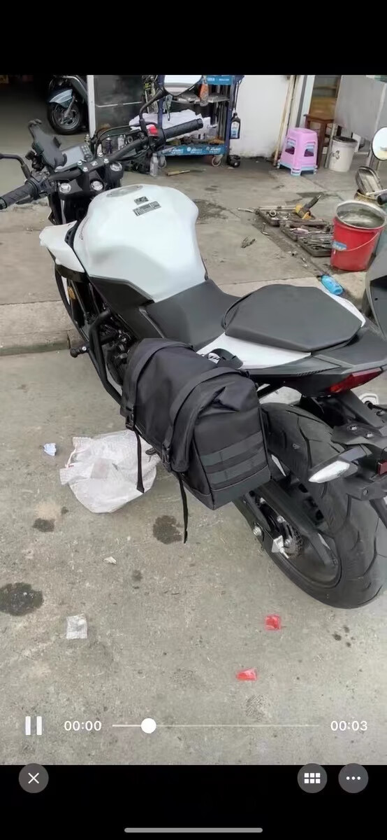 适用于cb400f适用本田cb500f摩托车改装防水边包边箱快拆尾箱大号侧包