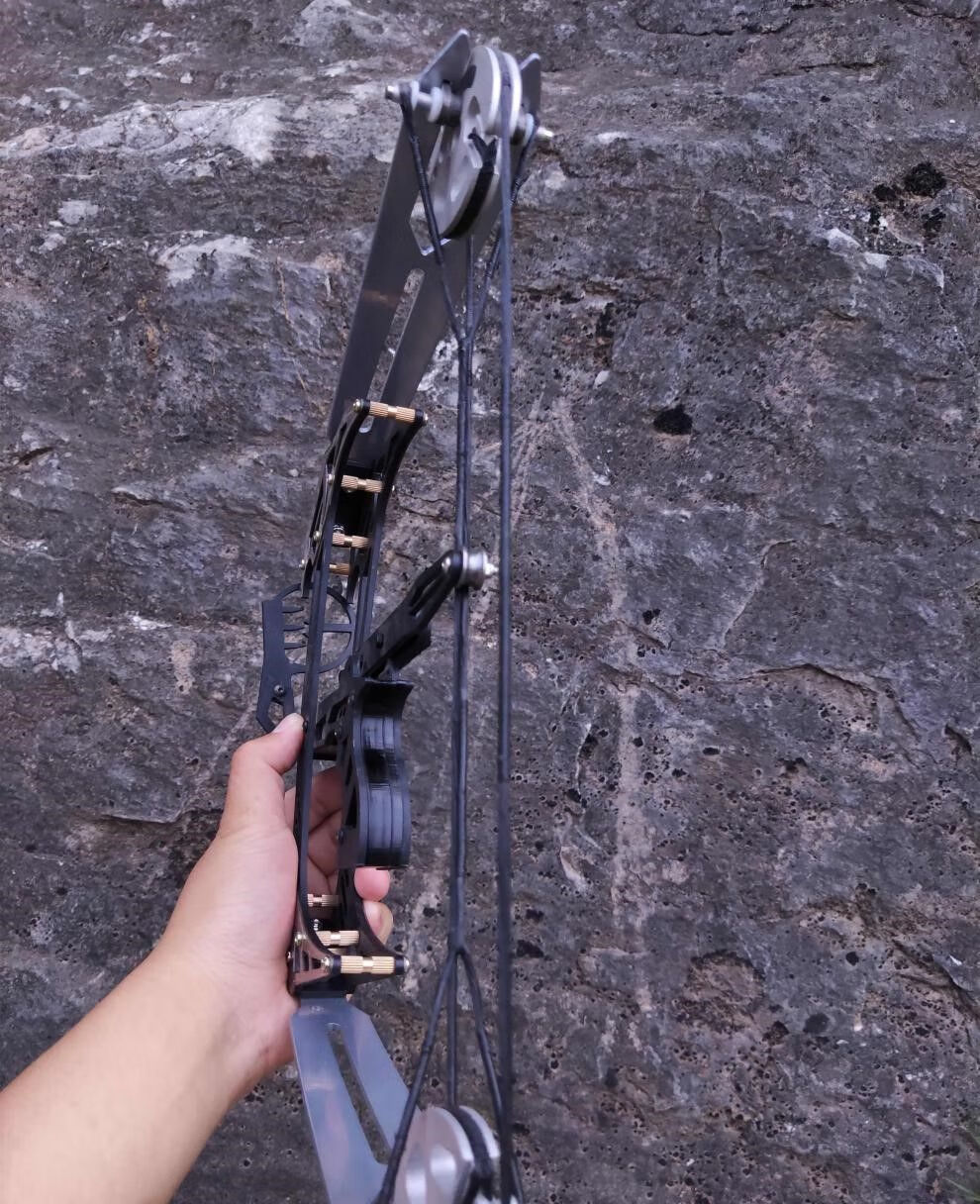 驽弓十字驽猎弓迷你小型弓金属弓箭滑轮弓射箭器材非直拉反曲弓裸弓6