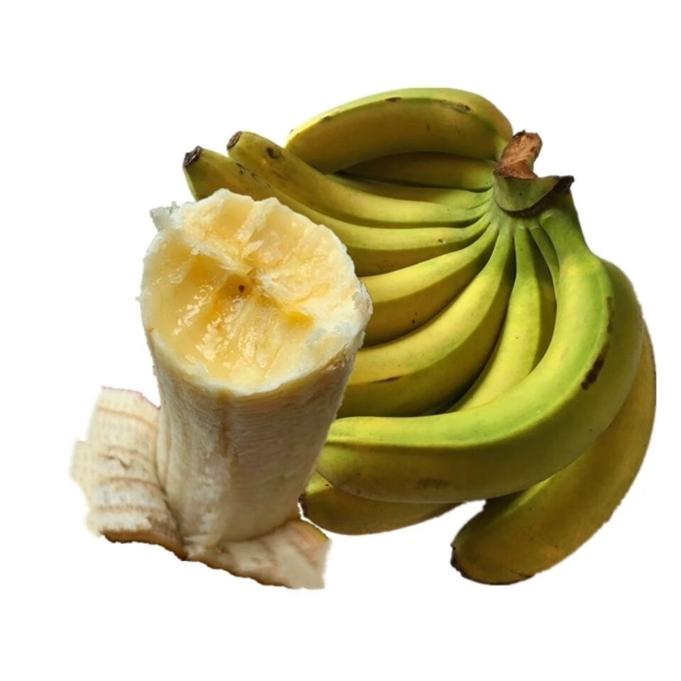 绿皮香蕉自然熟云南威尼斯香蕉5斤新鲜水果不催熟不泡威尼斯香蕉5斤装