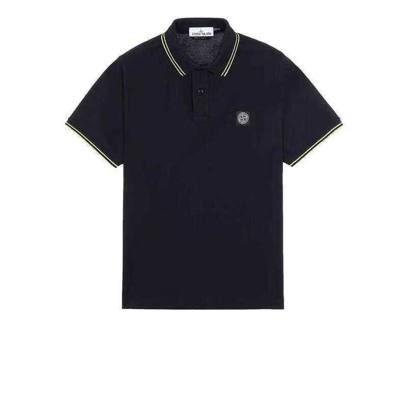 石头岛石头岛 t恤男士奢侈品徽标短袖polo衫 v3020 m【图片 价格 品牌
