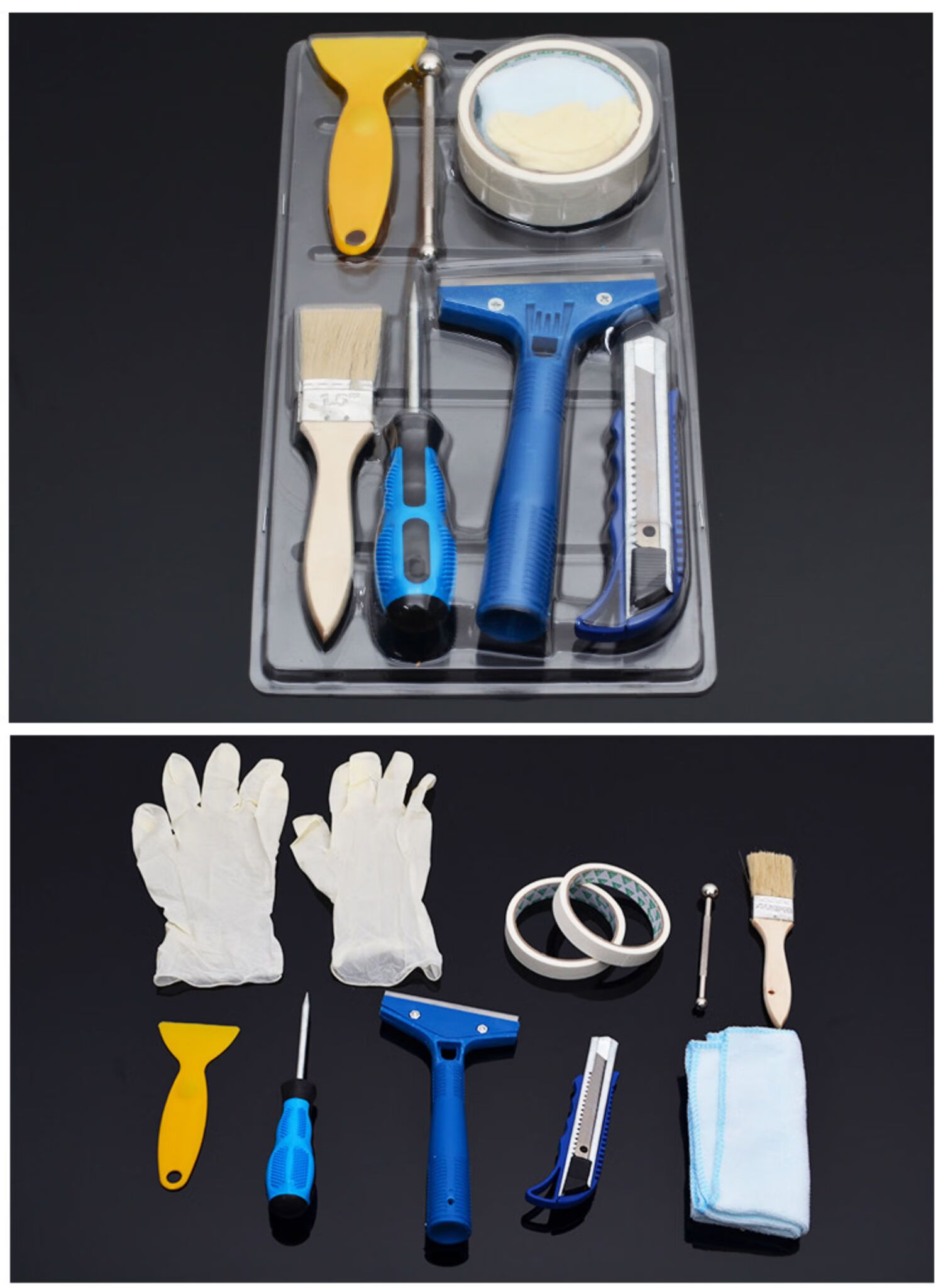 美缝工具剂瓷砖地砖专用勾填缝剂施工工具全套装开槽器胶枪铲刀压缝球