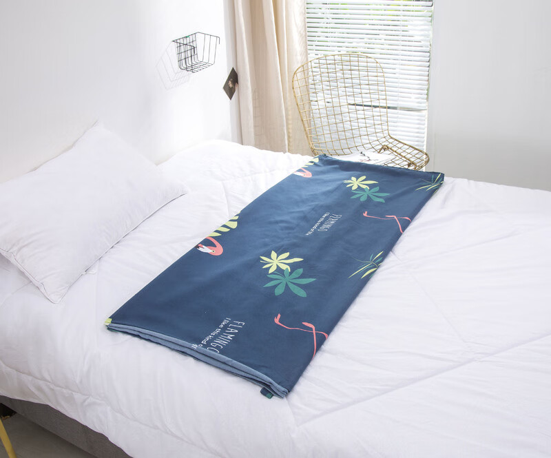 华洛芙 户外水洗旅行隔脏睡袋酒店宾馆防脏旅行便携式睡袋男女通用款