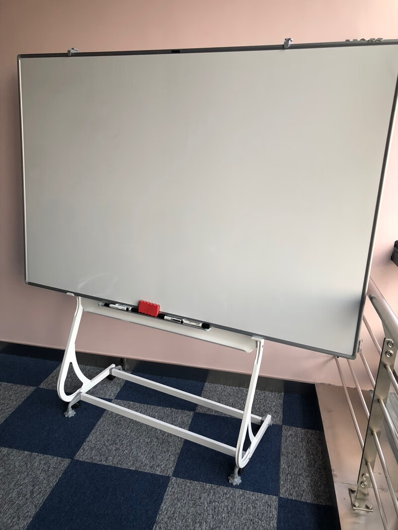 ahvbot 白板支架式可移动可擦写字板绿板磁性看板家用开会教学办公