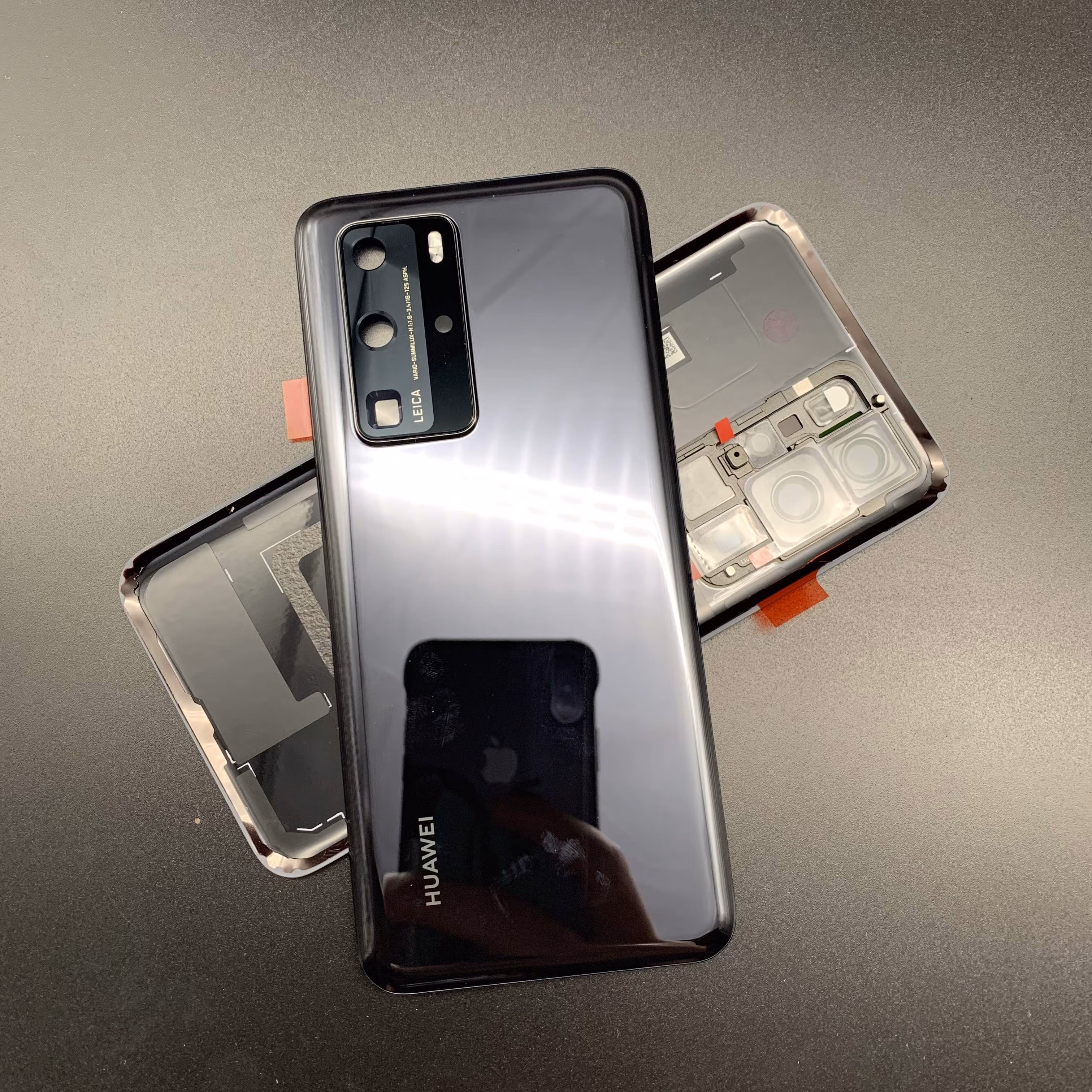 适用华为p40原装玻璃后盖p40pro手机原后壳原厂电池盖背屏外壳 p40