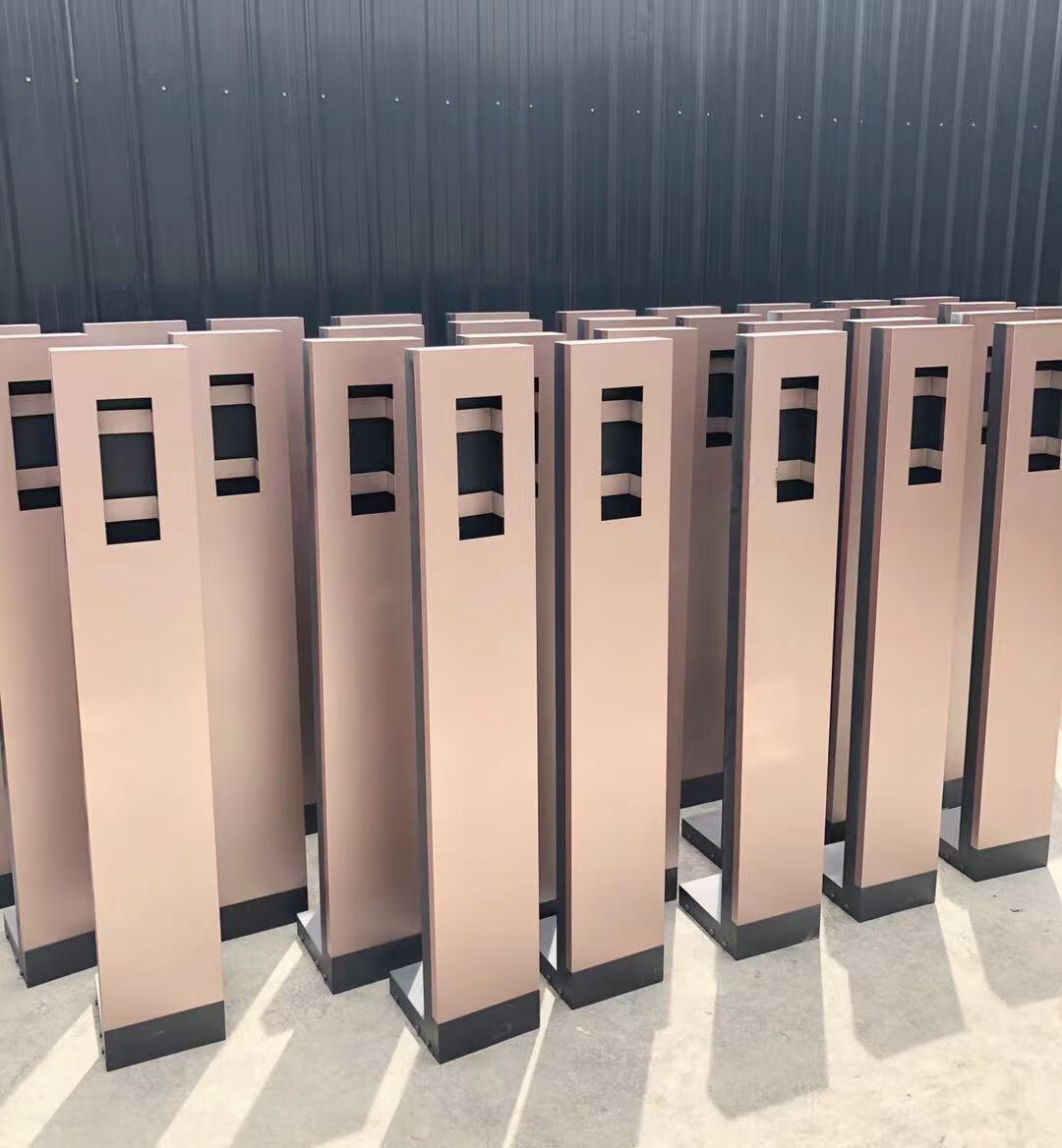 可视楼守对讲主机立柱小区门口机立柱门禁立柱人脸识别立柱底座 新款