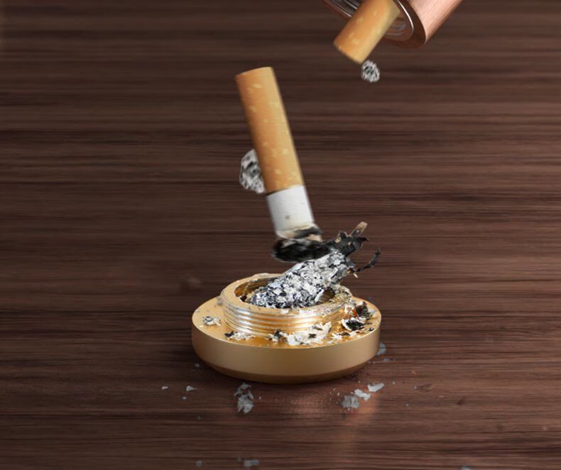 抽烟神器车载烟灰缸男女车内车用抽烟不掉烟灰神器多功能汽车防飞烟盒