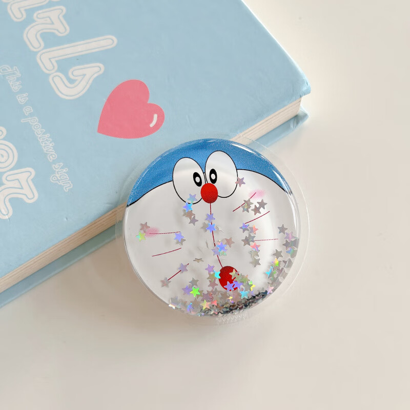 ayaley卡通可爱流沙减压适用苹果华为vivo手机oppo小米粘贴女情侣款