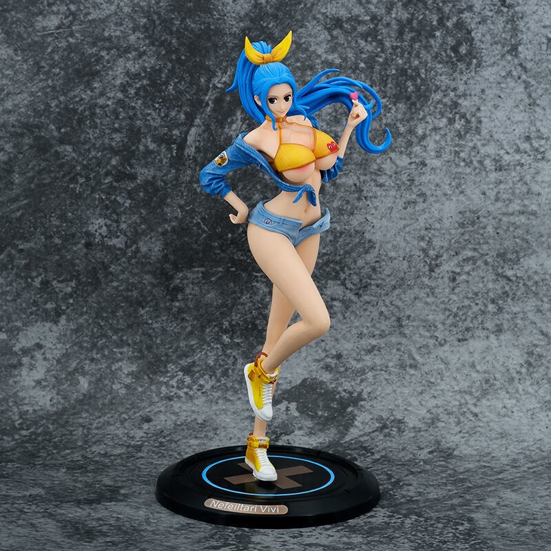 万代海贼王手办 航海王gk薇薇潮流汉库克女帝罗宾蛇姬娜美手办可拆脱