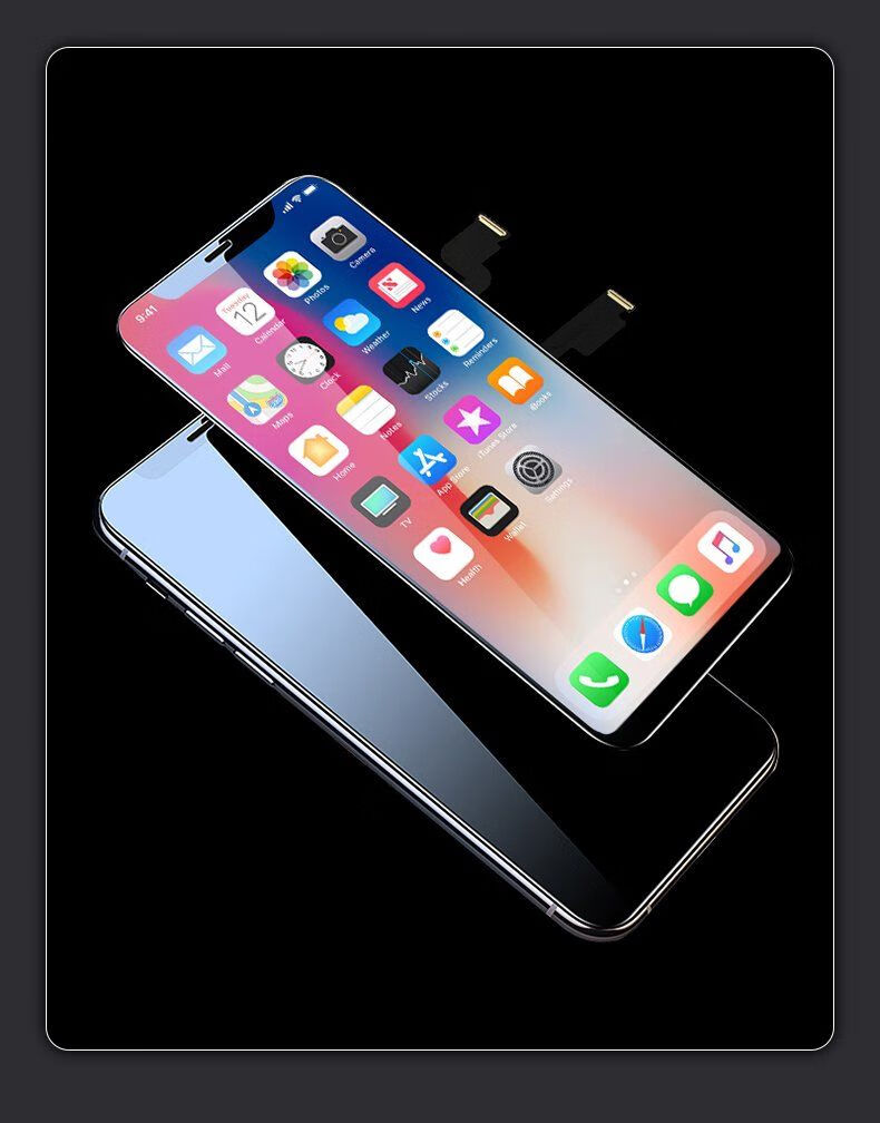 熒闕適用原裝廠蘋果x屏幕總成iphonexxrxsmax11pro柔性oled手機內外屏