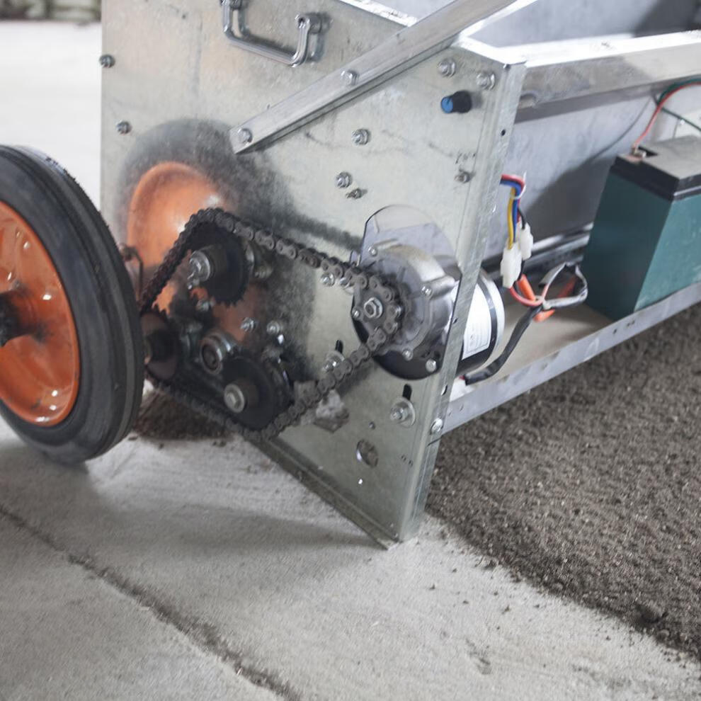 手推轨道式水稻播种机覆土机一体机自动育秧机插秧盘播种器盖土06米