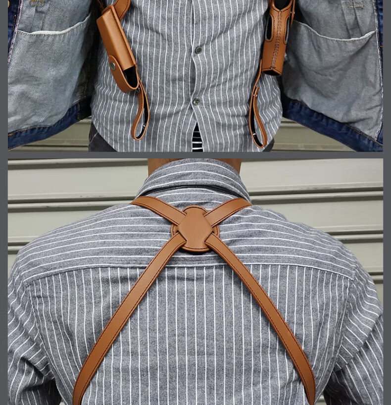 mdugm92腋下枪套1911背带特工便衣隐形内置影视舞台道具007m92肩挎男