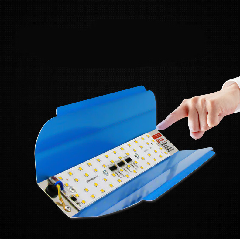 led点乌灯 碘钨灯超亮防水建筑工地地摊照明灯100w50w太阳灯 5米电线