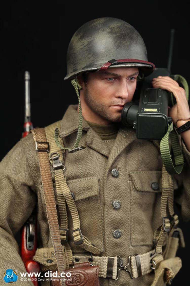 太平洋战争二战1/6兵人模型77步兵师上尉sam现货 二战美军上尉现货sam