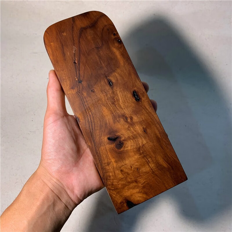 豪珠雷击枣木精品天然孤品雷击木原料道教法器令牌料顺丰款式二