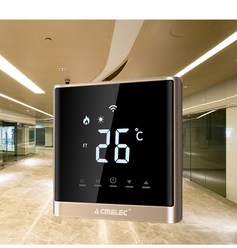 86型无线智能wifi开关插座面板 电水地暖热壁挂炉循环泵wifi温度控制