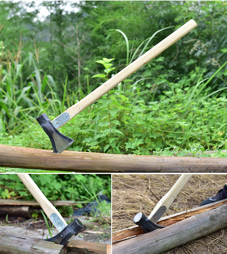 天锏斧户外劈柴斧家用大号柴斧木工斧头树特大号斧子劈柴神器锻压长柄