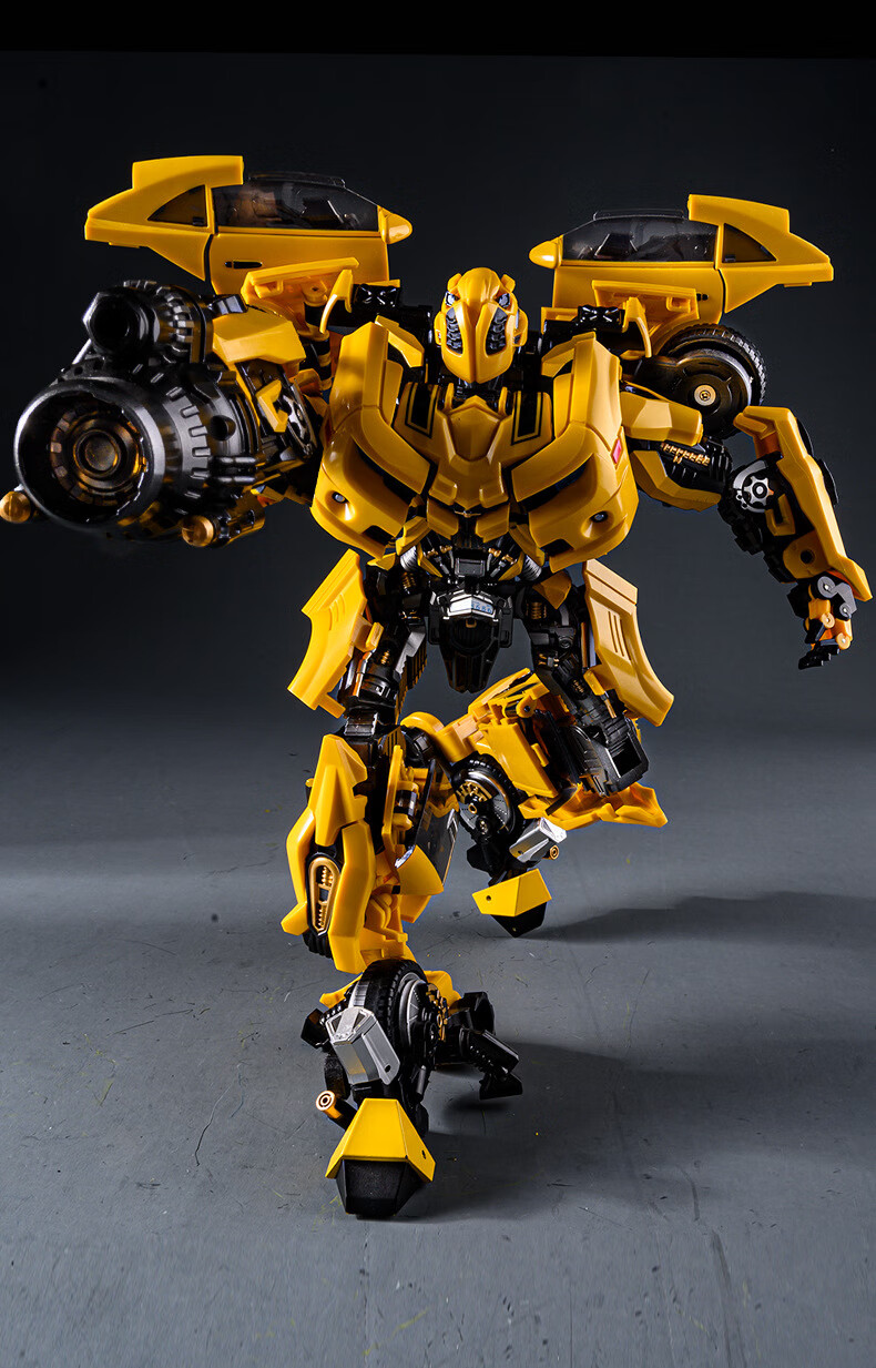 黑曼巴变形玩具金刚合金飞机威震天擎天柱大黄蜂钢索模型 【现货】ls