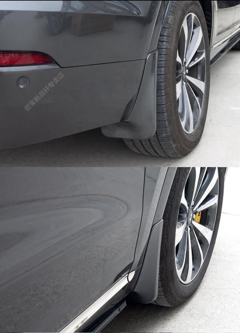 理想one挡泥板烤漆挡泥皮专用前后轮胎白色安装配件装饰升级改装