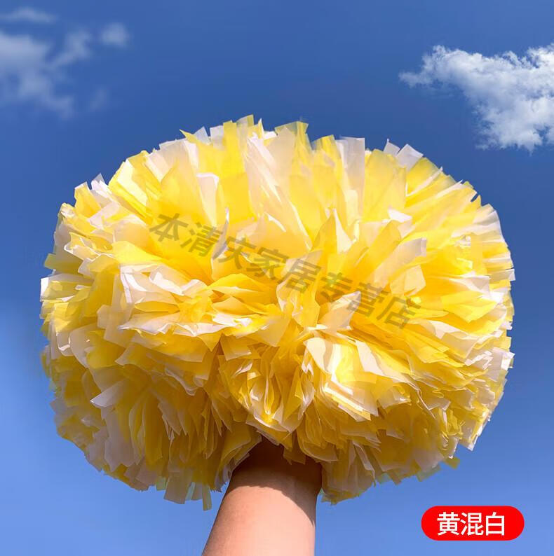 啦啦队手花哑光手握手柄啦啦队舞蹈运动会助威道具广场舞手花课间操