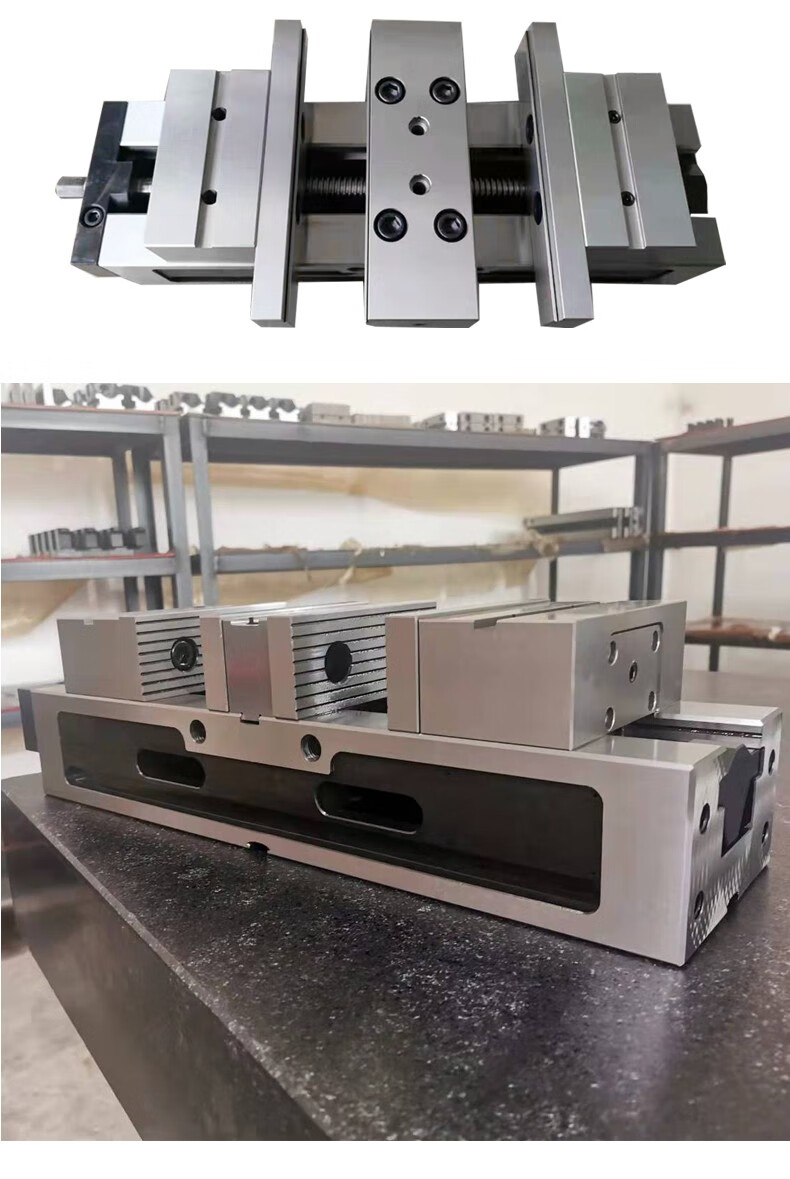 中心精密自动定心平口钳台虎钳夹钳工装夹具btmsc150x400单开口自定心