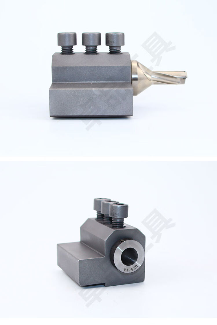 定制数控车床辅助刀座u钻座工位刀架sbha2532内孔车刀座镗刀内径夹具