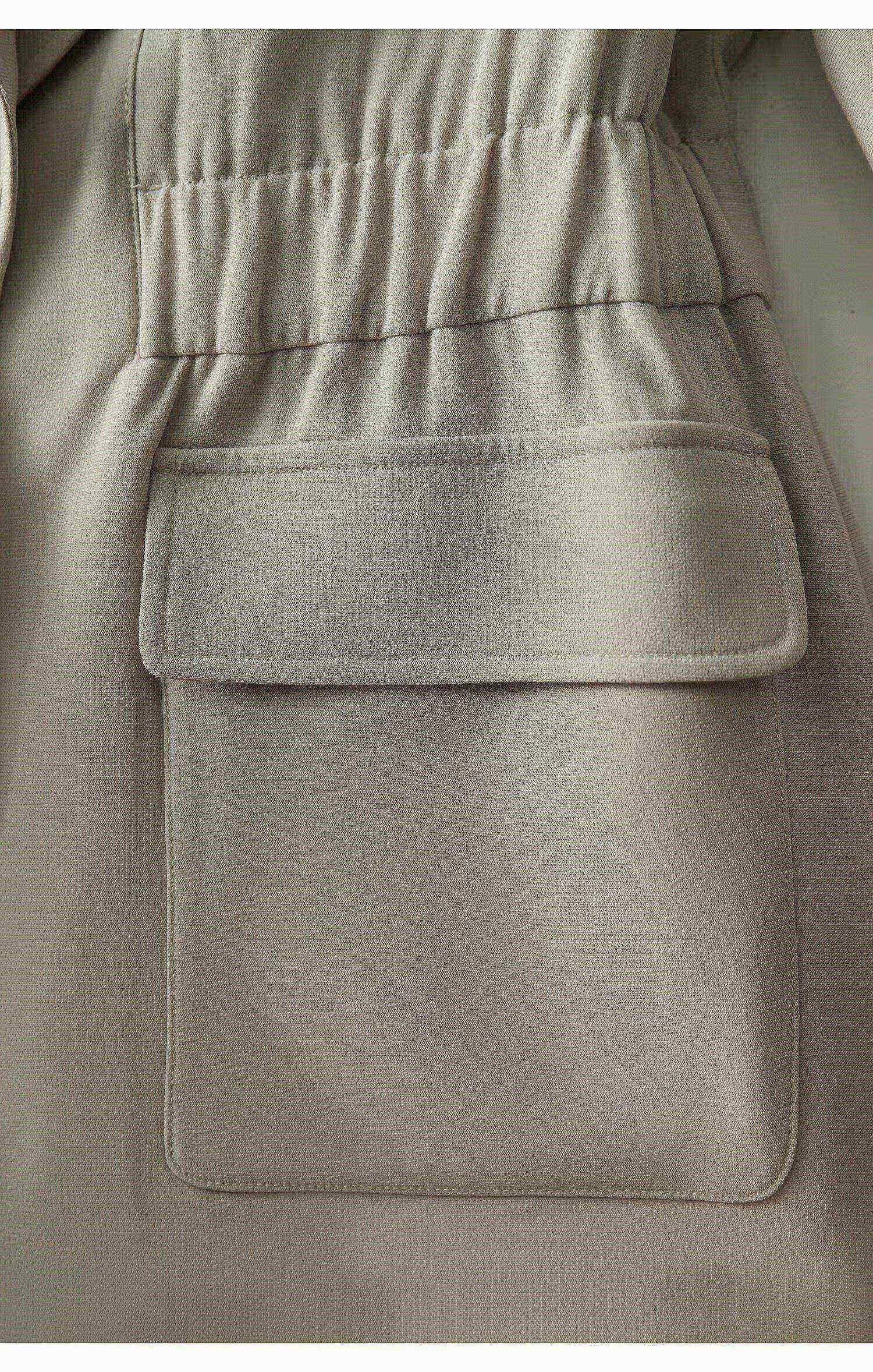 笑涵阁高端女装外套笑涵阁い 秋装2022年时尚新款小西服女醋 浅米灰