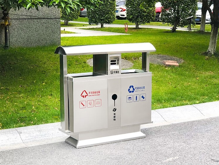 户外分类垃圾桶商用定制户外多分类垃圾桶外景小区公园街道环卫商用可