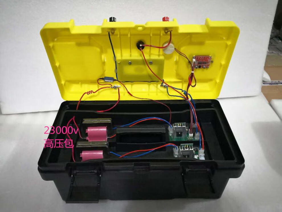 适用于野外高压捕鼠器功率电猫12伏直流灭鼠器自动捉捕老鼠神器智能