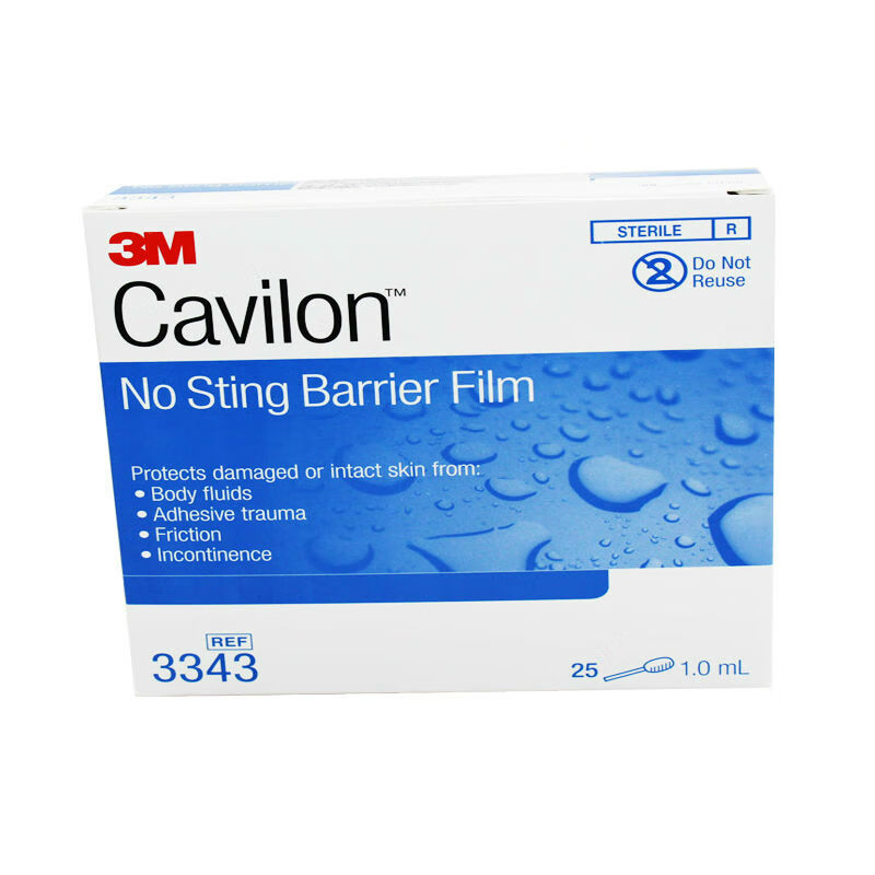 美国3m液体敷料3343cavilon皮肤保护膜造口皮肤护理棉棒式1ml3m液体