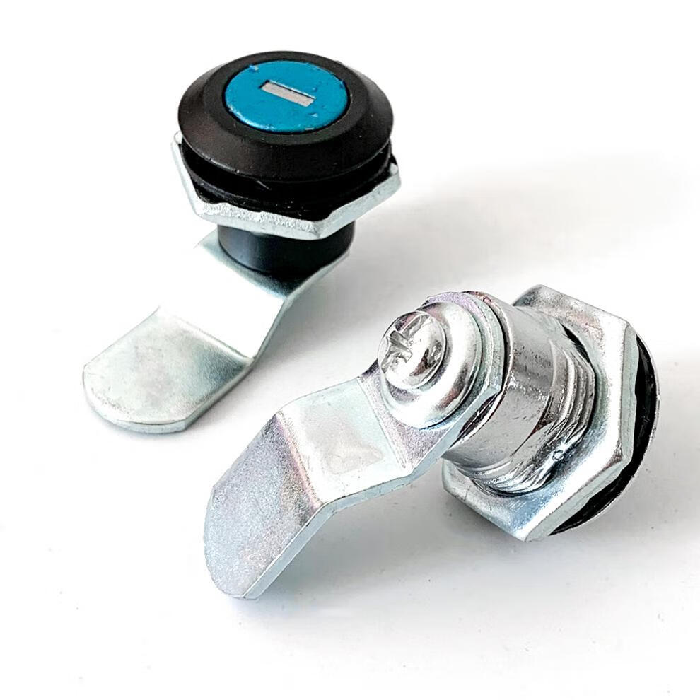 ms805ms407转舌锁圆形锁配电柜箱锁配电箱开关柜锁ms407c407黑