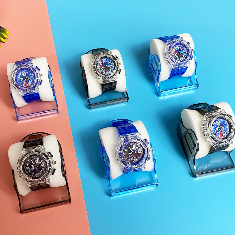 奥特曼手表盲盒 奥特曼儿童手表赛罗迪迦幼儿学生闪灯礼物男孩玩具