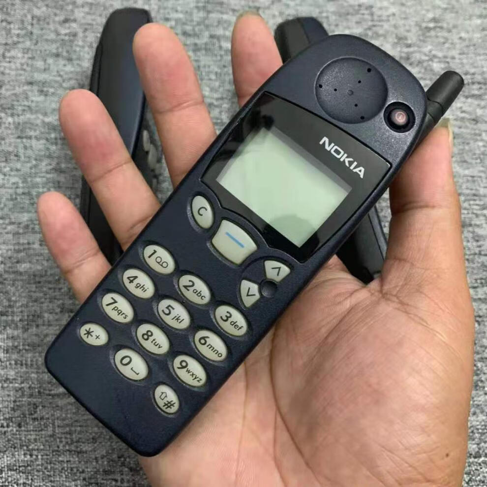 nokia/诺基亚5110直板按键手机 经典怀旧老人备用收藏机 蓝色 16mb