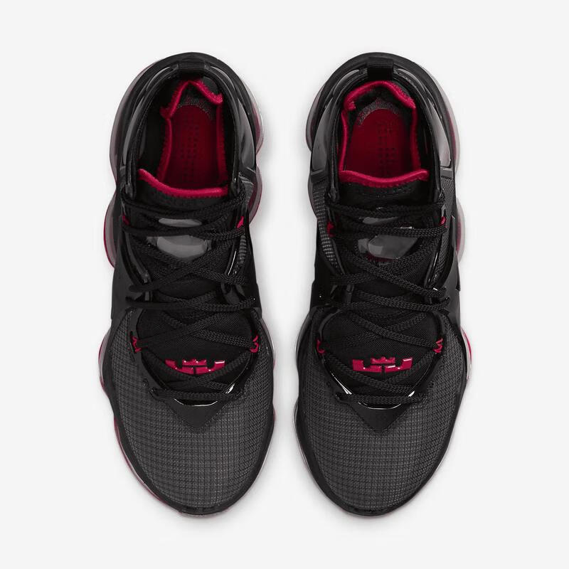 耐克nike lebron 19詹姆斯19代 男士高帮篮球鞋 橙色多彩 dc9338-800