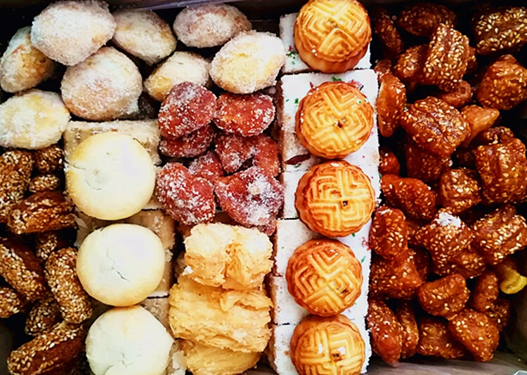 益和成点心糕点蜜三刀零食特产5斤整箱夏津益 点心300克什锦装【图片