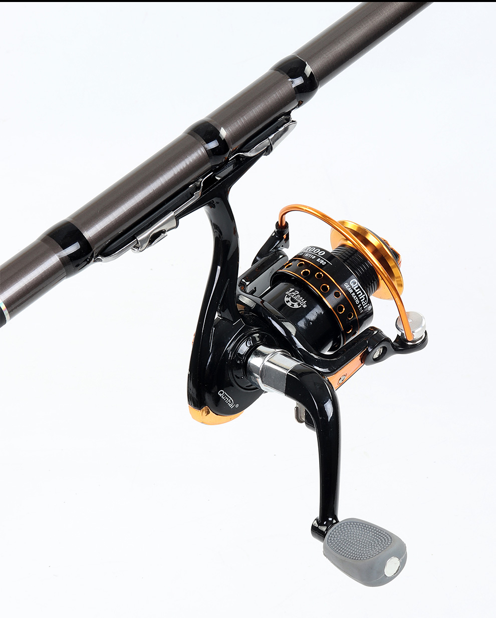 超短节小矶竿套装超轻便携矶杆矶钓竿迷你海杆小抛竿df3000无间隙轮