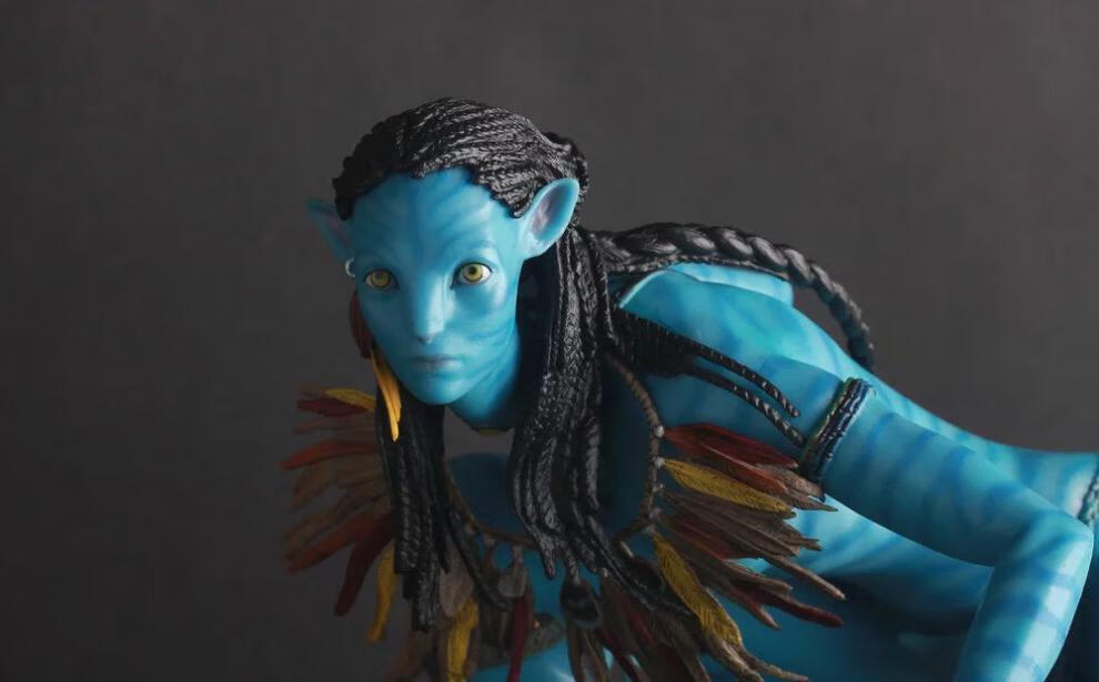 电影阿凡达人物手办影视周边阿凡达2人物场景女阿凡达模型约50cm