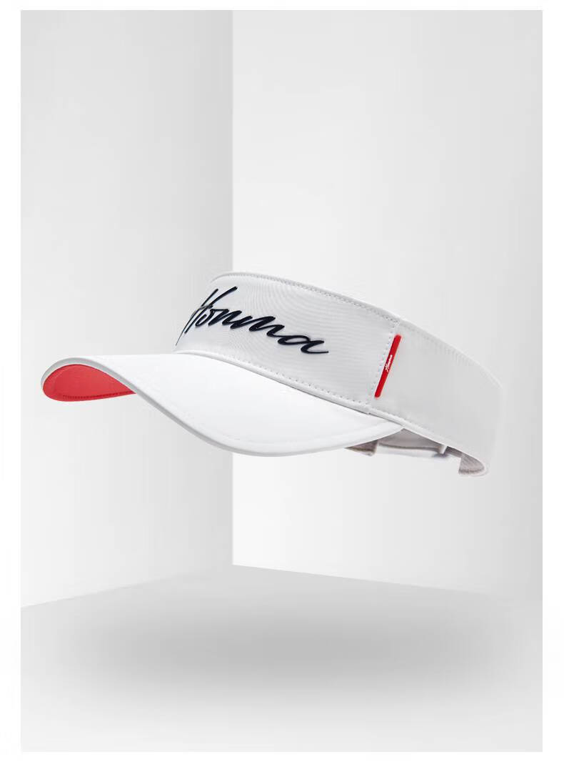 honma高尔夫球帽空心帽平顶帽无顶帽子时尚百搭空顶帽2021藏蓝色