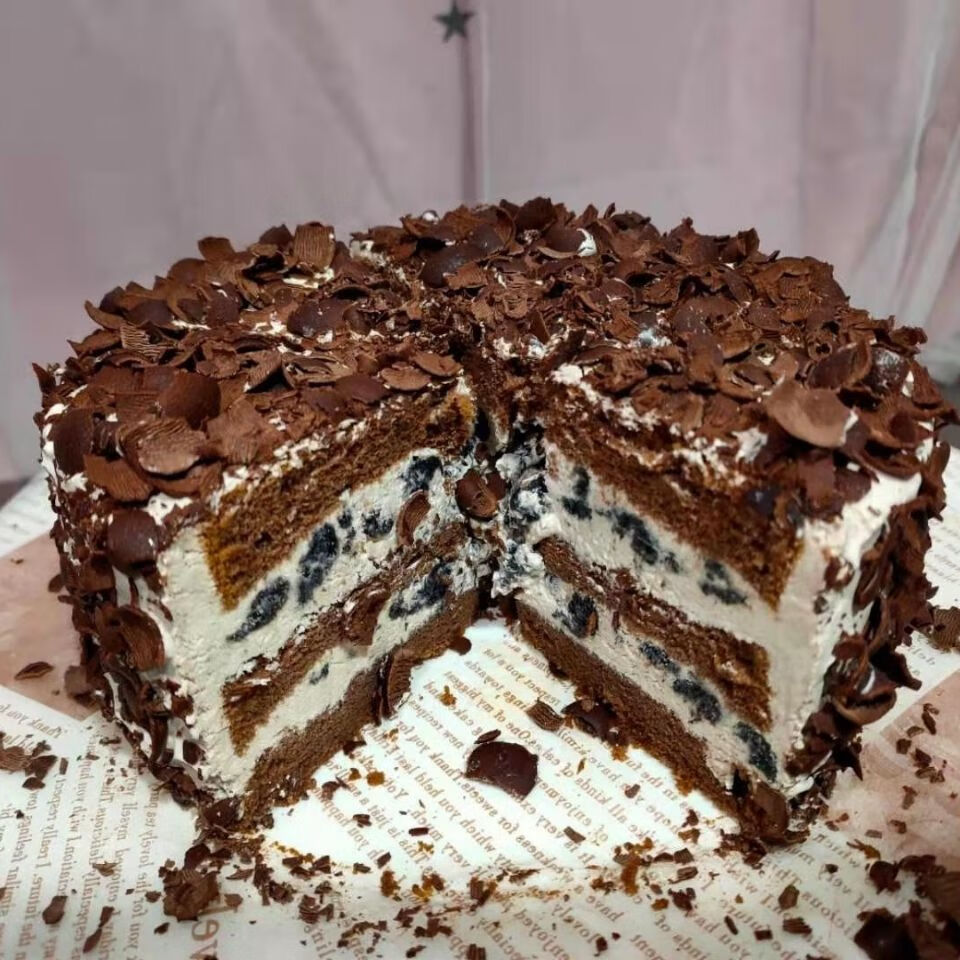 【京选】黑森林巧克力蛋糕甜品生日蛋糕零食下午茶 6寸黑森林夹心