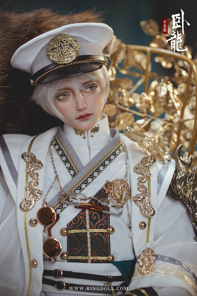 bjd男娃 现货 ringdoll戒之人形 卧龙军装诛魔令系列 限定bjd娃娃sd叔