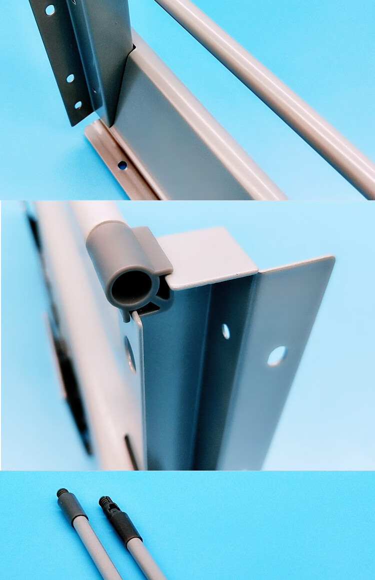 骑马抽屉轨道橱柜抽屉阻尼缓冲自闭托底三节隐藏式内抽配件道滑轨 270