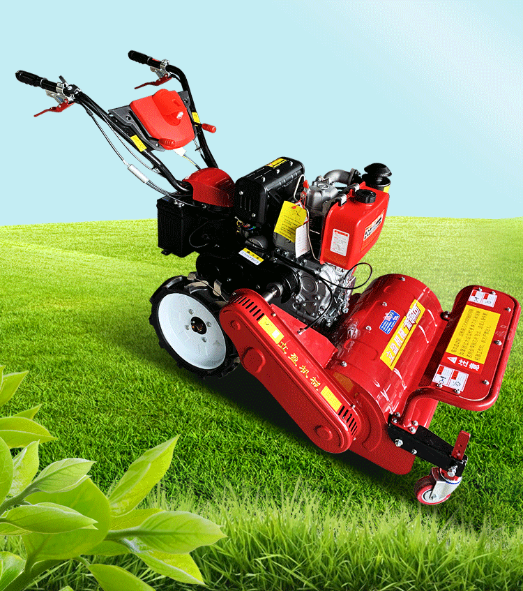 果园小型家用手推打除草机剪草坪老款汽油170自走式双离合40割副