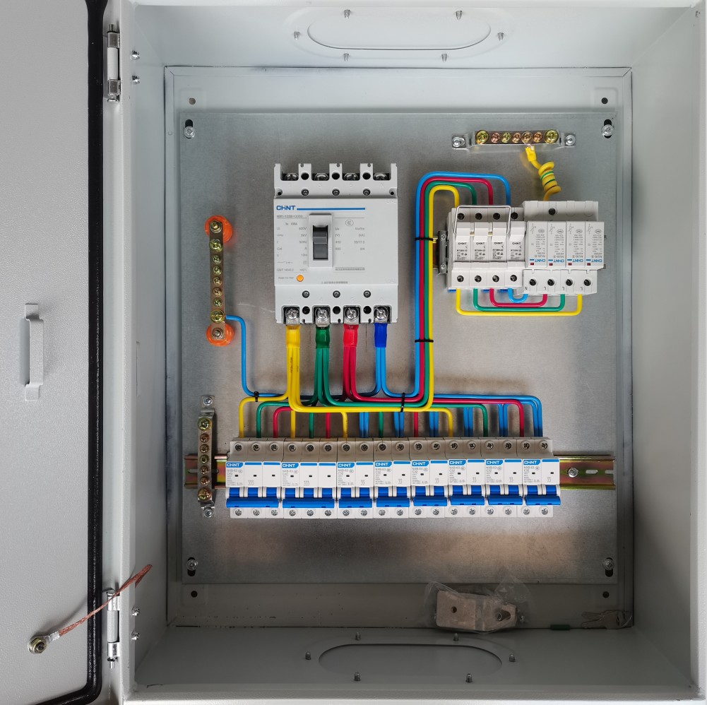 三級配電箱工地專用低壓成套配電箱強電照明插座箱工地三相四線電錶分