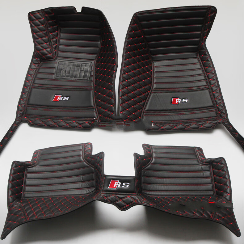 【豪华超纤皮】奥迪a7 s7 rs7专用豪华全包围脚垫rs7内饰改装audi脚垫