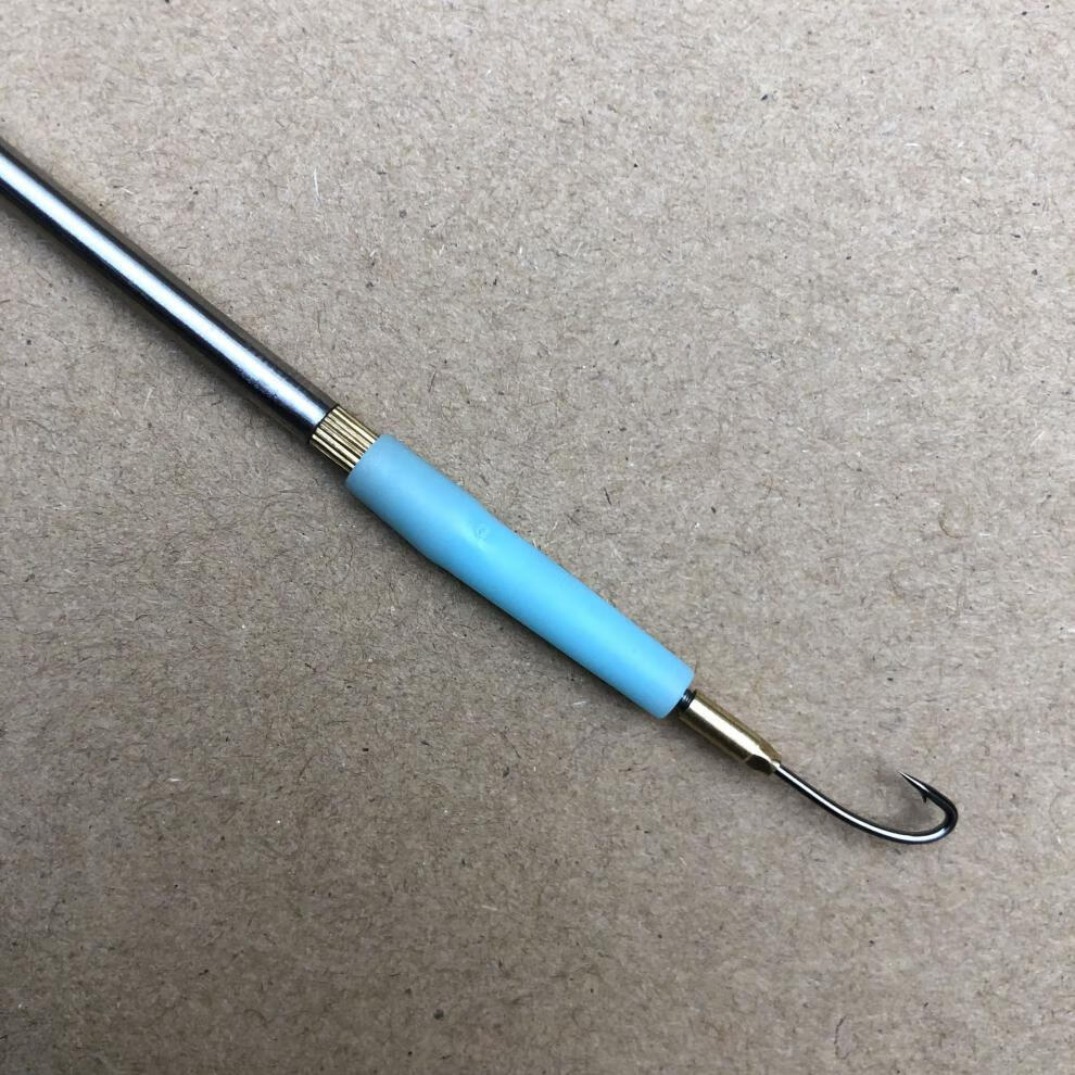 【京选优品】钓黄鳝软钩钓黄鳝神器黄鳝钩子不锈钢石缝新手黄鳝钓钩带